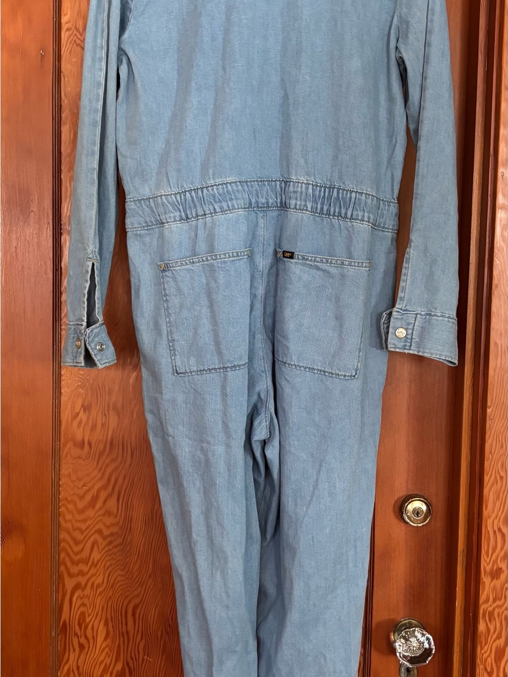 Free People x Lee Union-Alls Denim Boilersuit Jumpsuit M NWT - Picture 7 of 7